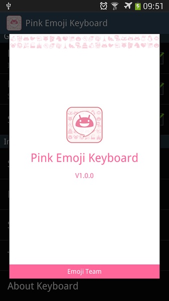 Spanish Emoji Keyboard - Preview 1