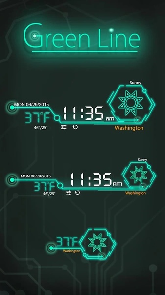 Green Line Style GO Weather EX - Preview 2