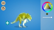 Dinosaur 3D Coloring screenshot 9