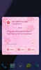 GO SMS Pink Flower Theme screenshot 1