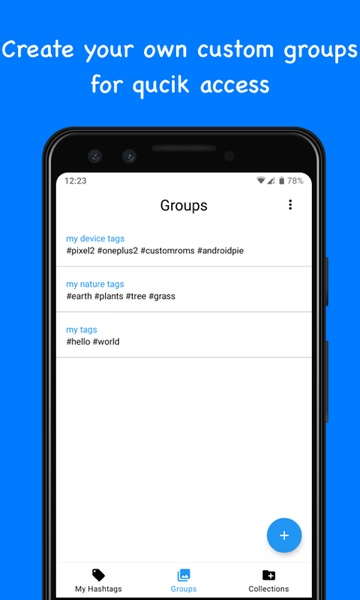 Hashtagger - AI Powered Hashtag generator - Preview 3