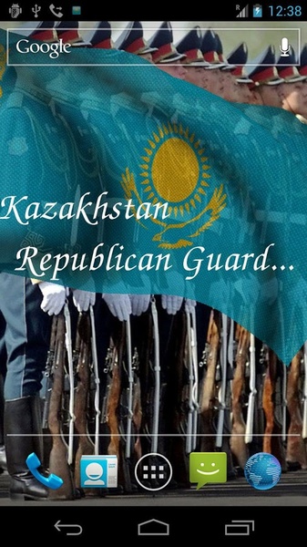 3D Kazakhstan Flag LWP - Preview 3