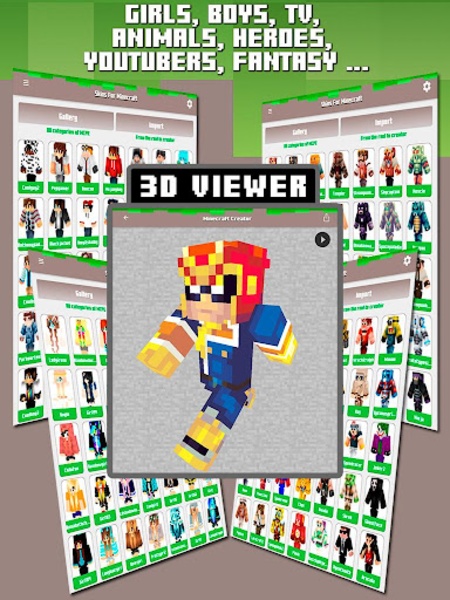 Skins for Minecraft... - Preview 1