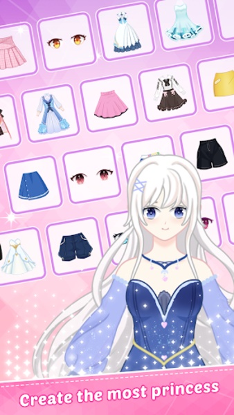 princess gacha dress up game Magic Princess  Cute Dolls Dress Up Games
