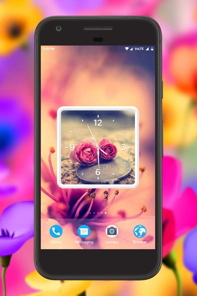 Lovely Clock Live Wallpaper - Preview 1