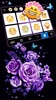 Purple Rose Bouquet Background screenshot 2