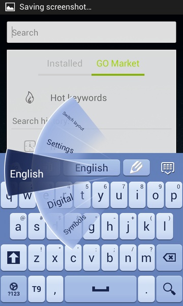 Keyboard for Galaxy Note 3 - Preview 4