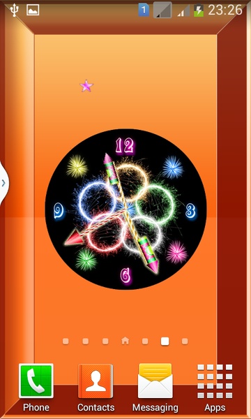 Rocket Diwali Clock - Preview 3
