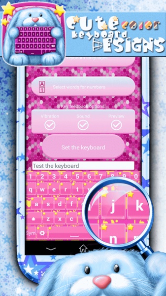Cute Color Keyboard Designs - Preview 6