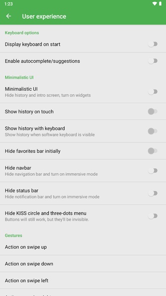 KISS launcher - Preview 5