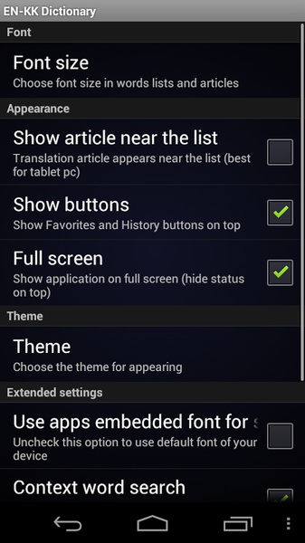 EN-KK Dictionary Free - Preview 9