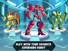 Super Hero Runner- Robot Games screenshot 6