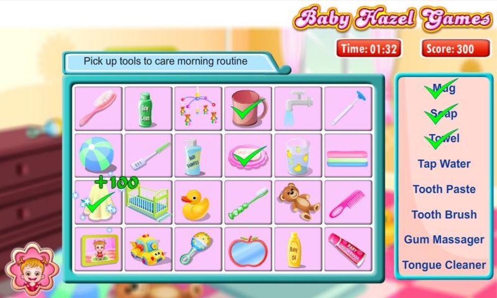 Baby Hazel Brushing Time - Preview 3