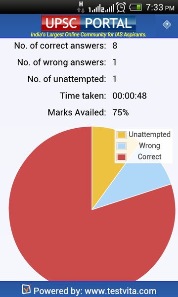 UPSC Portal - Free Quiz - Preview 1