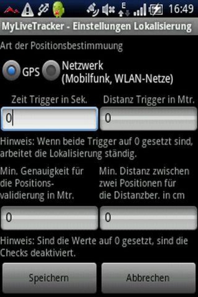 MyLiveTracker - Preview 3