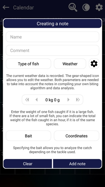 Fishing forecast - Preview 8
