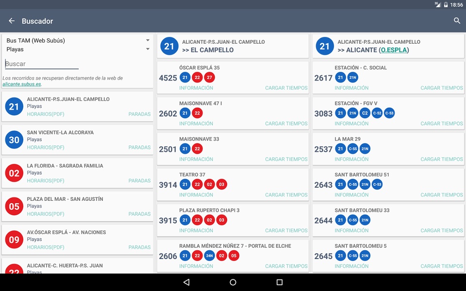 TiempoBus y Tram - Preview 4