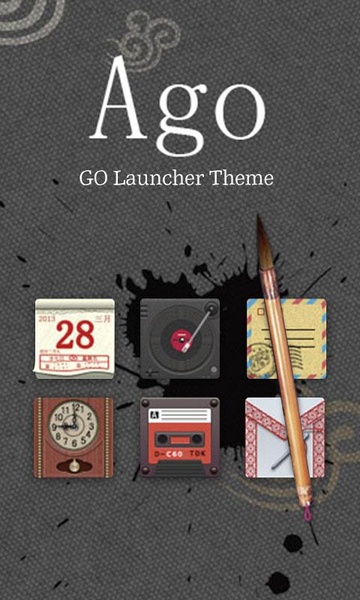 ago GOLauncher EX Theme - Preview 4