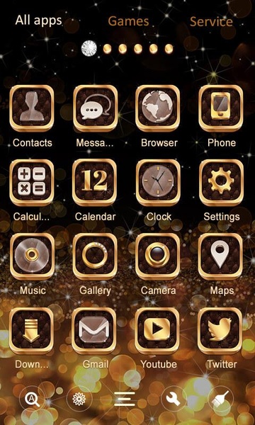 Luxury GO Launcher - Preview 3