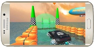 Water Floating Car Stunt screenshot 4