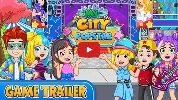 طريقة لعب الفيديو الخاصة ب My City : Popstar1