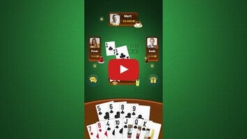 Gameplay video of Spades - Batak Online HD 1