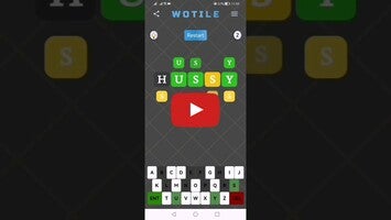 Gameplayvideo von WOTILE - Words Puzzle 1