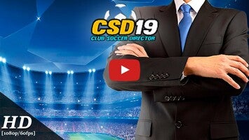 Video gameplay Club Soccer Director 2019 1