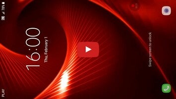 Video about Red Live Wallpaper 1