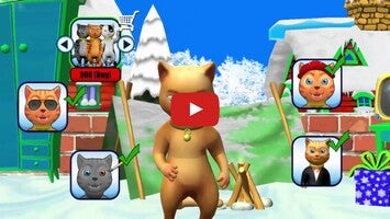 วิดีโอการเล่นเกมของ Talking Cat Leo Frozen Ice Fun 1
