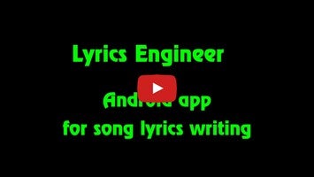 فيديو حول Lyrics Engineer Lite1