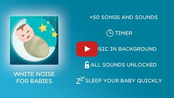 White noise for babies sleep1動画について