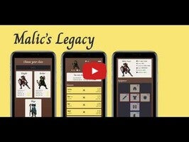 Malic's Legacy - Text RPG 1 का गेमप्ले वीडियो
