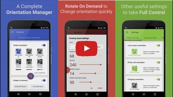 Video about Rotation - Orientation Manager 1