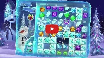 Gameplay video of Frozen Free Fall 1