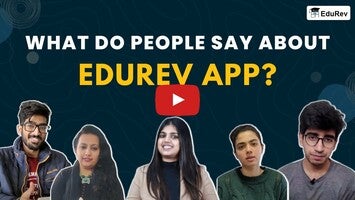 EduRev 1 के बारे में वीडियो