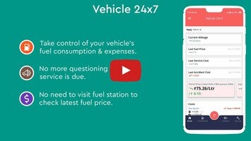 วิดีโอเกี่ยวกับ Vehicle24x7 Mileage Calculator 1