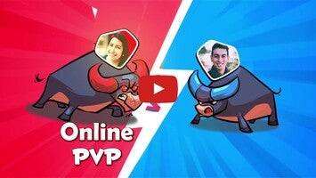 Vidéo de jeu deBull Fight PVP - Online Player vs Player1