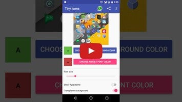Видео про Tiny Icons Widget 1