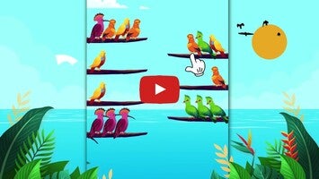 Gameplayvideo von Bird Sort 1