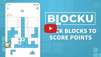 Video gameplay Blocku - Relaxing Puzzle Game 1