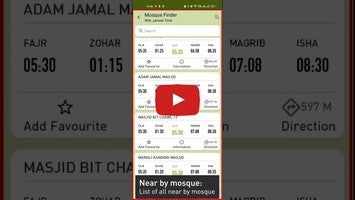 Vidéo au sujet dePrayer Times - Mosque Finder1