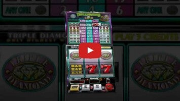 Gameplay video of Triple Diamond Slot 1