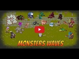 Gameplay video of Monsters Waves: Roguelike RPG 1