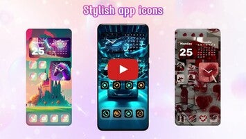 Video über Themes : Wallpapers & Widgets 1