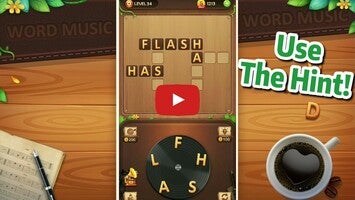 Gameplay video of Word Games Music - Crossword 1