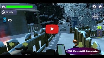 วิดีโอการเล่นเกมของ MTB 23 Downhill Bike Simulator 1