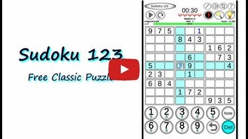 Video gameplay Sudoku 1