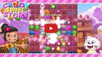 Candy Sweet Story:Match3Puzzle 1 का गेमप्ले वीडियो