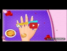 Vídeo-gameplay de Girls Acrylic Nail Art Games 1